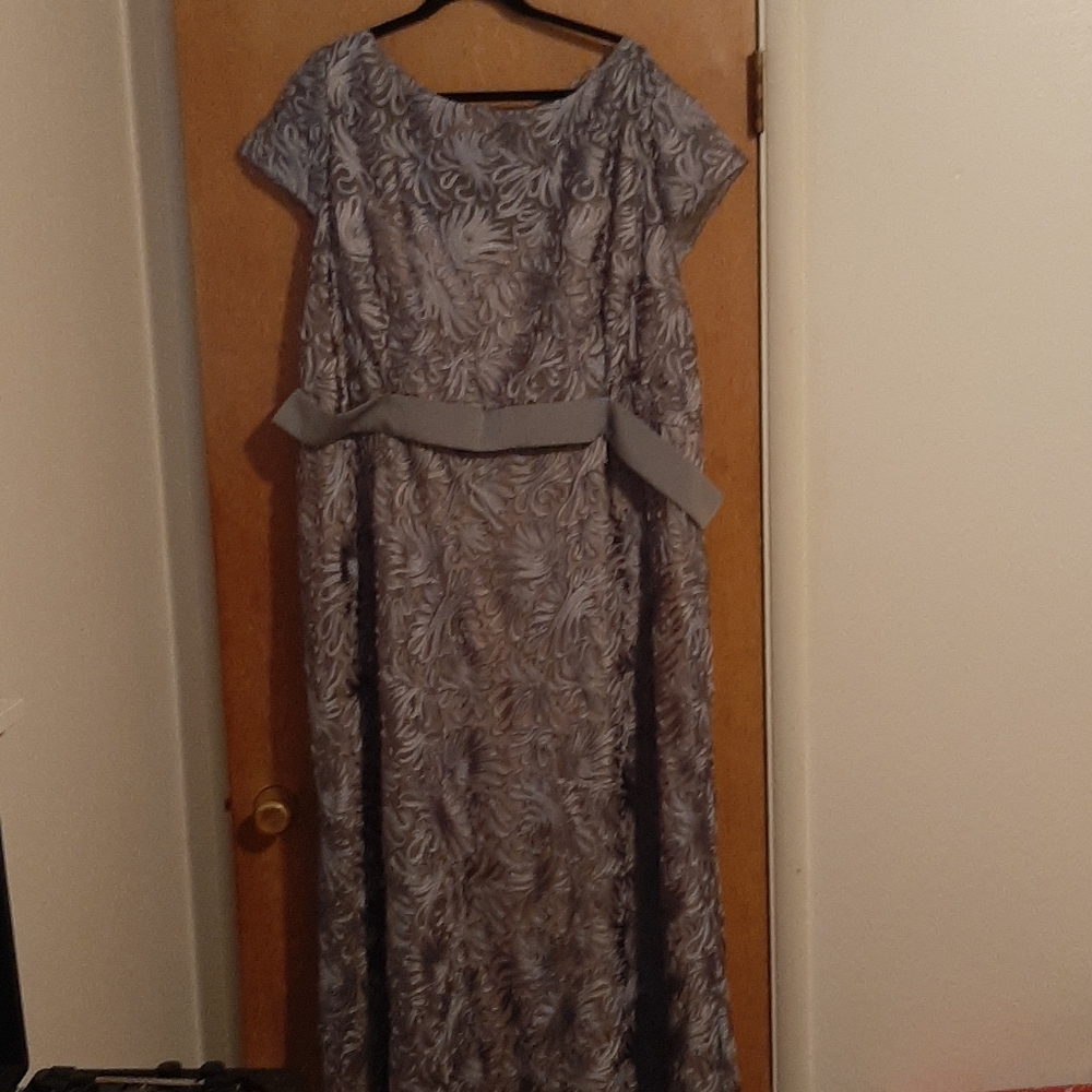 Mother of the Bride Silver Dress